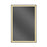 Craftmade SlimLite 1 Light 24" x 36" LED Mirror, Flat Black