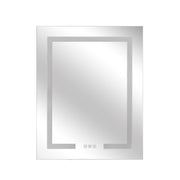 Craftmade LED 24" x 30" Mirror 1 Light LED Cabinet Mirror, White - MIR2413M-W3C