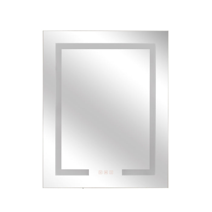 Craftmade LED 24" x 30" Mirror 1 Light LED Cabinet Mirror, White