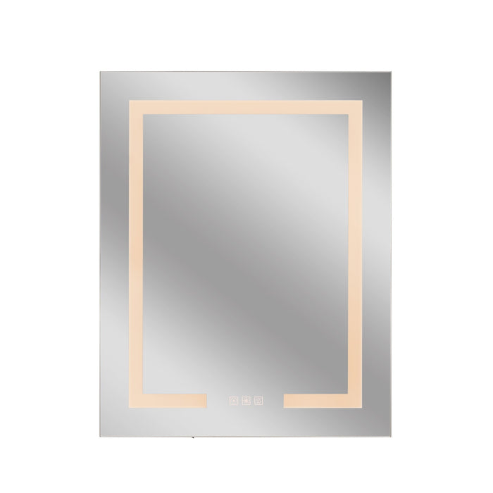 Craftmade LED 24" x 30" Mirror 1 Light LED Cabinet Mirror, White