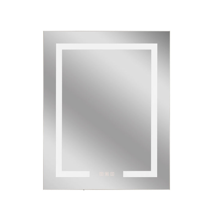 Craftmade LED 24" x 30" Mirror 1 Light LED Cabinet Mirror, White