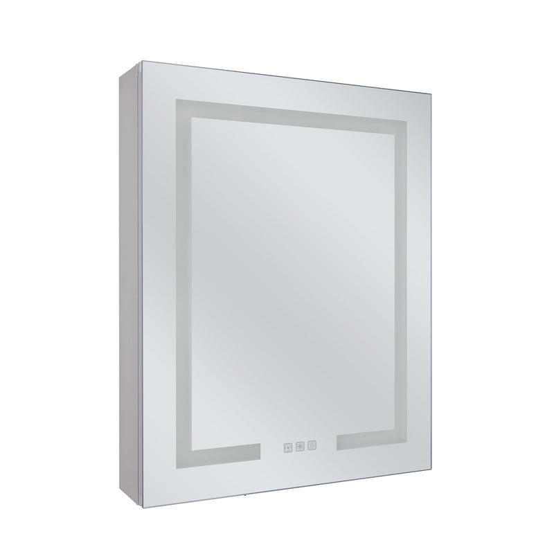 Craftmade LED 24" x 30" Mirror 1 Light LED Cabinet Mirror, White