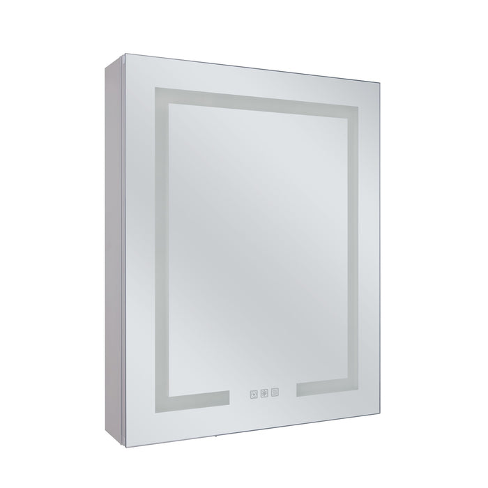 Craftmade LED 24" x 30" Mirror 1 Light LED Cabinet Mirror, White