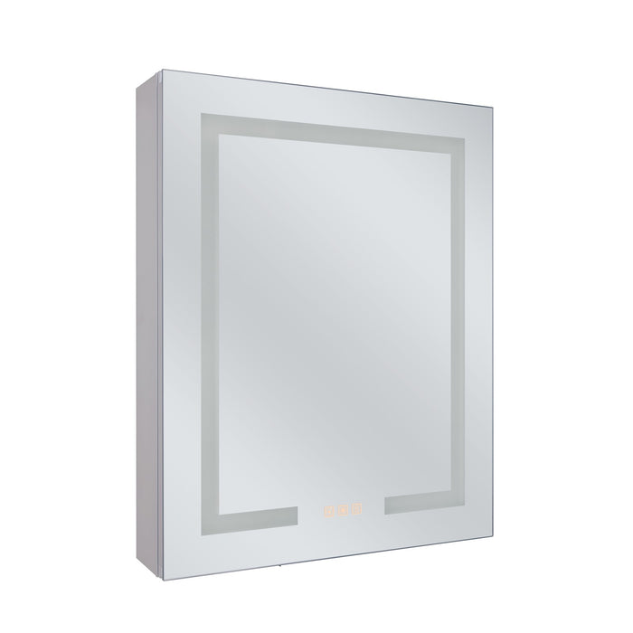 Craftmade LED 24" x 30" Mirror 1 Light LED Cabinet Mirror, White