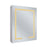 Craftmade LED 24" x 30" Mirror 1 Light LED Cabinet Mirror, White