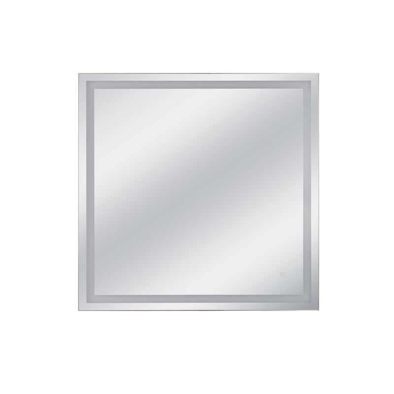 Craftmade Dwight 1 Light 36" x 36" Illuminated Mirror, White