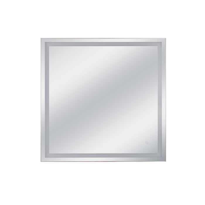 Craftmade Dwight 1 Light 36" x 36" Illuminated Mirror, White