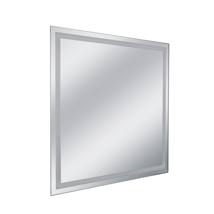 Craftmade Dwight 1 Light 36" x 36" Illuminated Mirror, White