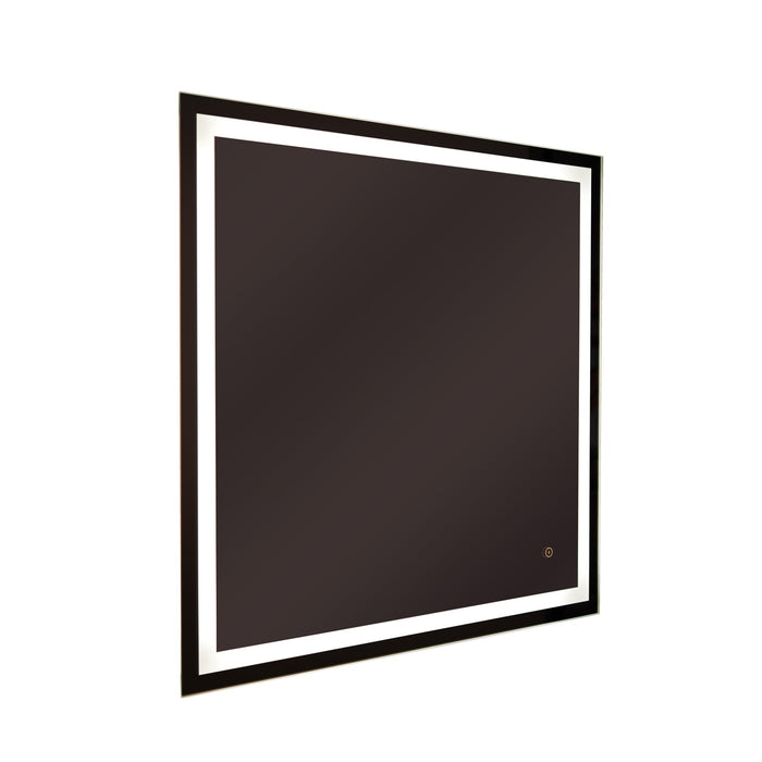 Craftmade Dwight 1 Light 36" x 36" Illuminated Mirror, White