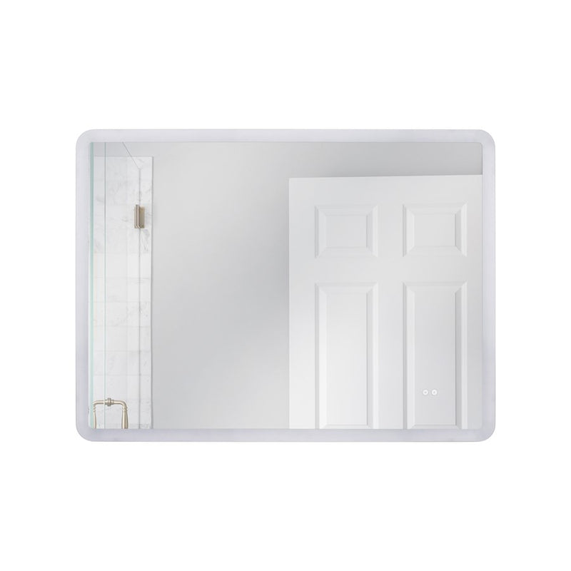 Craftmade Chassis 1 Light 48" x 36" Rectangle LED Mirror, White