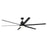 Craftmade Mondo 80 1Lt 80" Fan, Polished Nickel/Flat Black