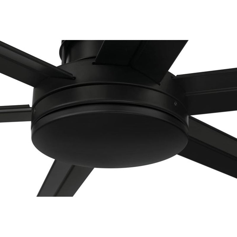 Craftmade Mondo 80 1Lt 80" Fan, Polished Nickel/Flat Black