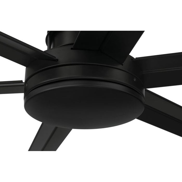 Craftmade Mondo 80 1Lt 80" Fan, Polished Nickel/Flat Black