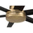 Craftmade Mondo 80 1Lt 80" Fan, Satin Brass/Flat Black