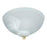 Craftmade Outdoor Bowl Light Kit White With Alabaster Glass