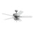 Craftmade Pro Plus 101 52" Fan With Blades, Clear Bowl Light Kit