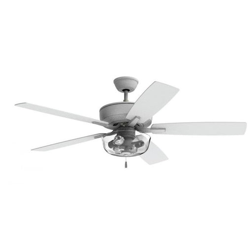 Craftmade Pro Plus 101 52" Fan With Blades, Clear Bowl Light Kit
