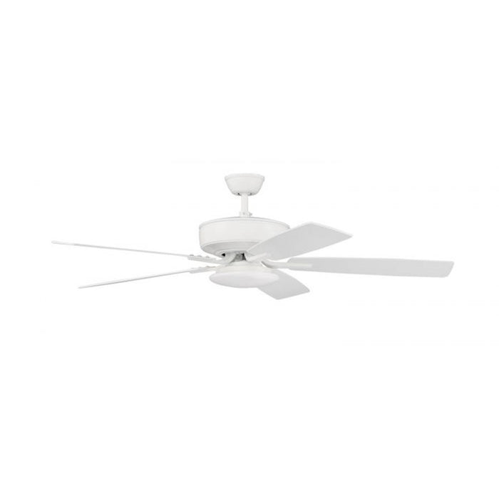 Craftmade Pro Plus 52" Fan With Blades, Low Profile Light Kit