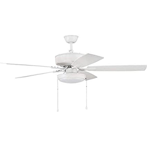 Craftmade Pro Plus 119 52" Fan With Blades, Slim Pan Light Kit