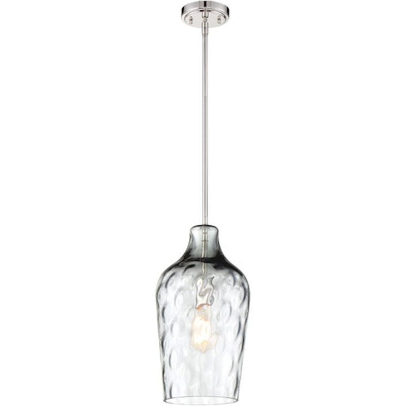 Craftmade 1 Light 9" Pendant Brushed Polished Nickel