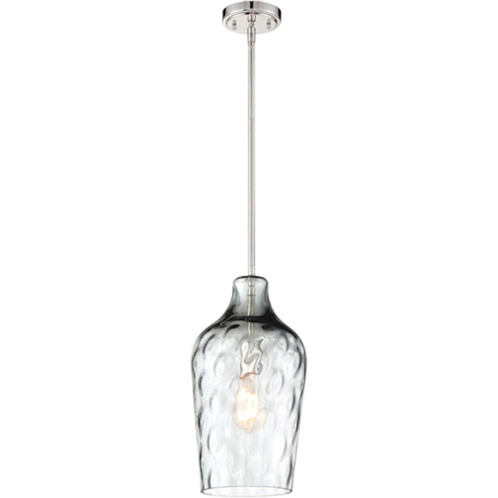 Craftmade 1 Light 9" Pendant Brushed Polished Nickel