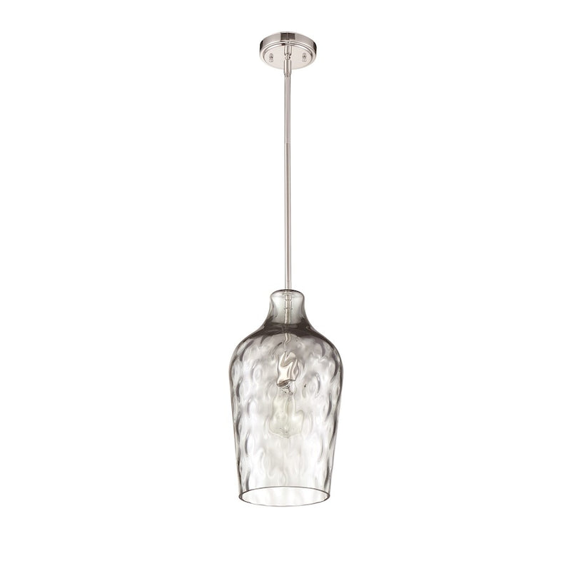 Craftmade 1 Light 9" Pendant Brushed Polished Nickel