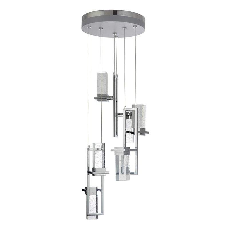 Craftmade Hue Pendant 6 Light LED Mini Pendant Chrome