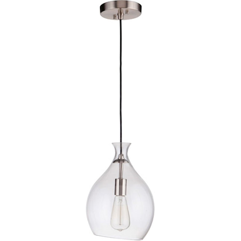 Craftmade 1 Light 8" Pendant Brushed Polished Nickel