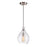 Craftmade 1 Light 8" Pendant Brushed Polished Nickel