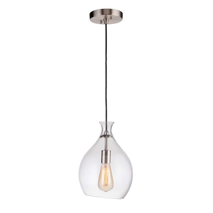 Craftmade 1 Light 8" Pendant Brushed Polished Nickel