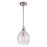 Craftmade 1 Light 8" Pendant Brushed Polished Nickel