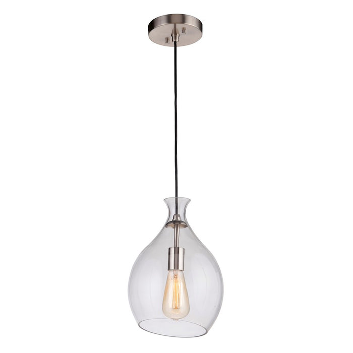 Craftmade 1 Light 8" Pendant Brushed Polished Nickel