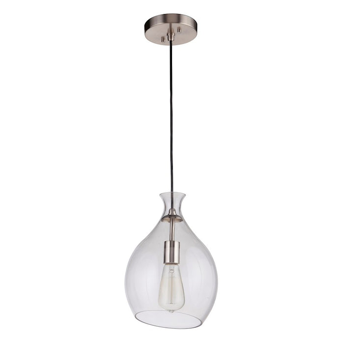 Craftmade 1 Light 8" Pendant Brushed Polished Nickel