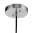 Craftmade 1 Light 8" Pendant Brushed Polished Nickel