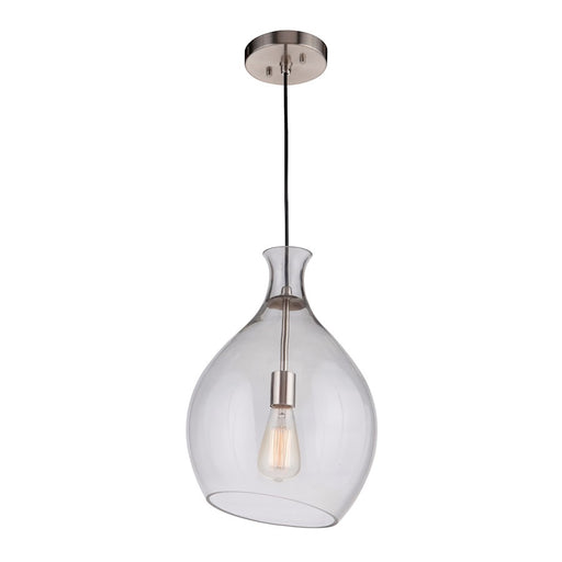 Craftmade 1 Light 11.3" Pendant Brushed Polished Nickel