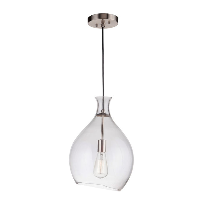 Craftmade 1 Light 11.3" Pendant Brushed Polished Nickel