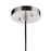 Craftmade 1 Light 11.3" Pendant Brushed Polished Nickel