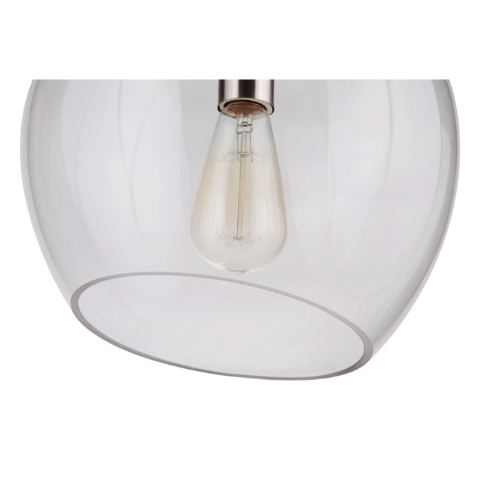 Craftmade 1 Light 11.3" Pendant Brushed Polished Nickel