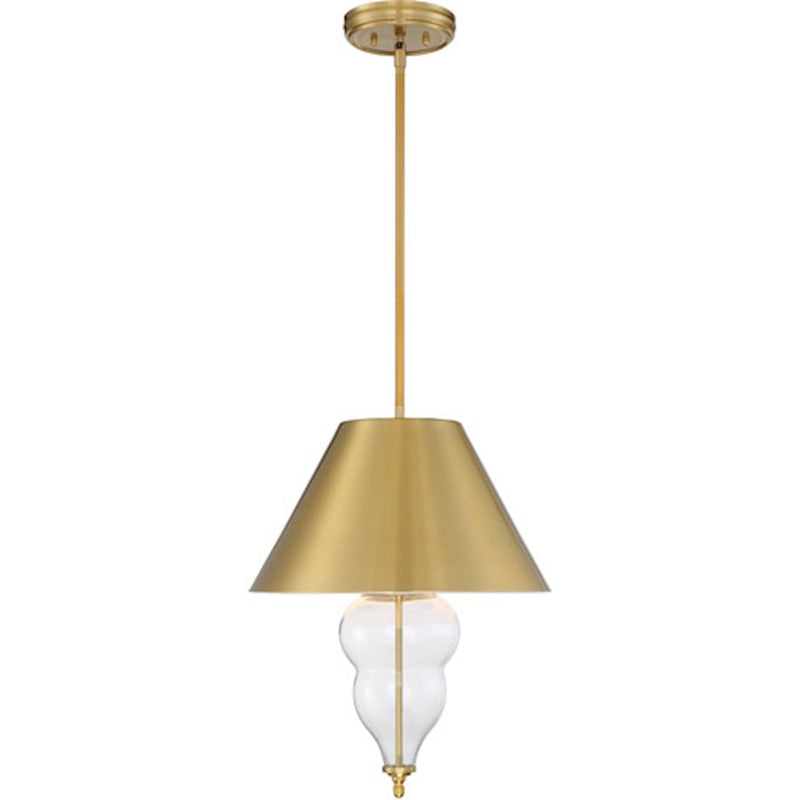 Craftmade 3 Light Pendant Satin Brass