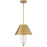 Craftmade 3 Light Pendant Satin Brass