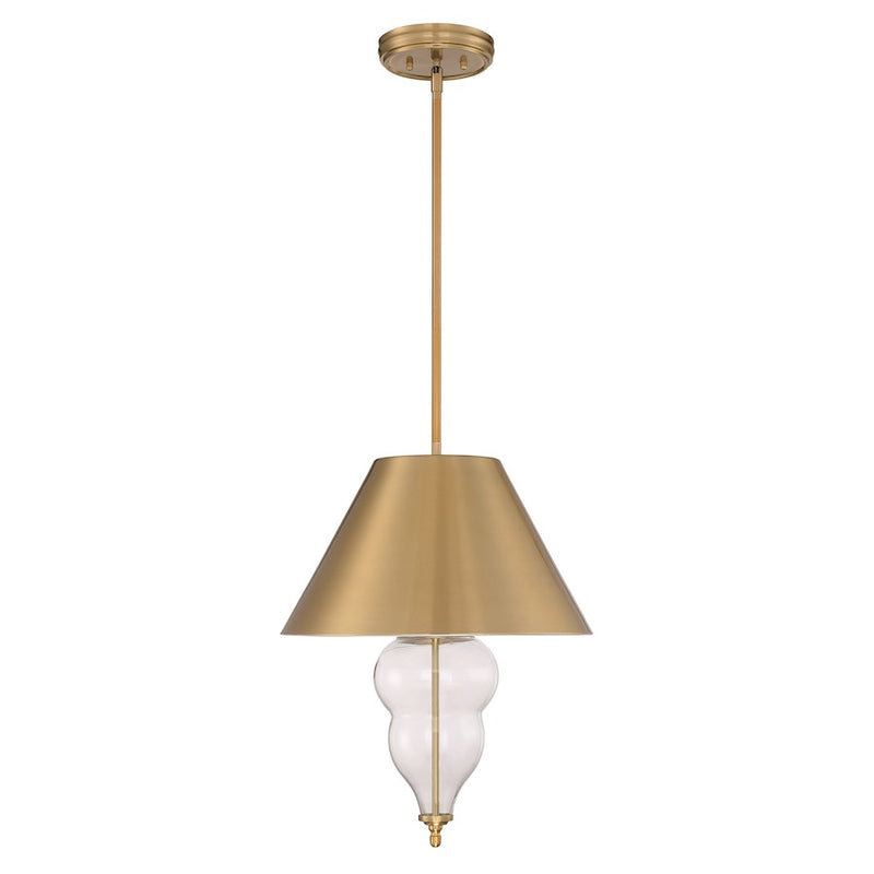 Craftmade 3 Light Pendant Satin Brass