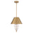 Craftmade 3 Light Pendant Satin Brass