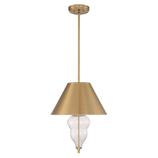 Craftmade 3 Light Pendant Satin Brass