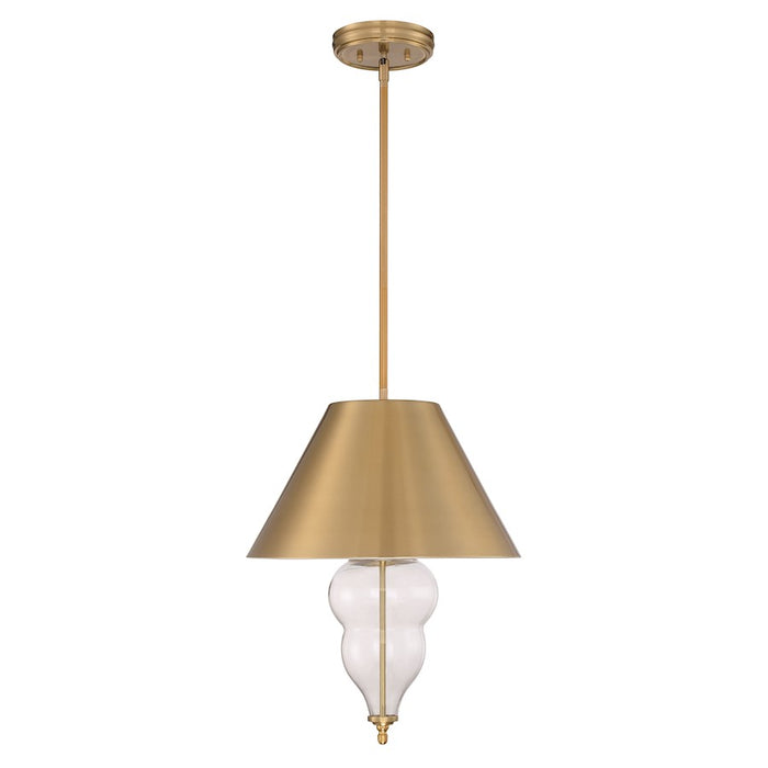 Craftmade 3 Light Pendant Satin Brass
