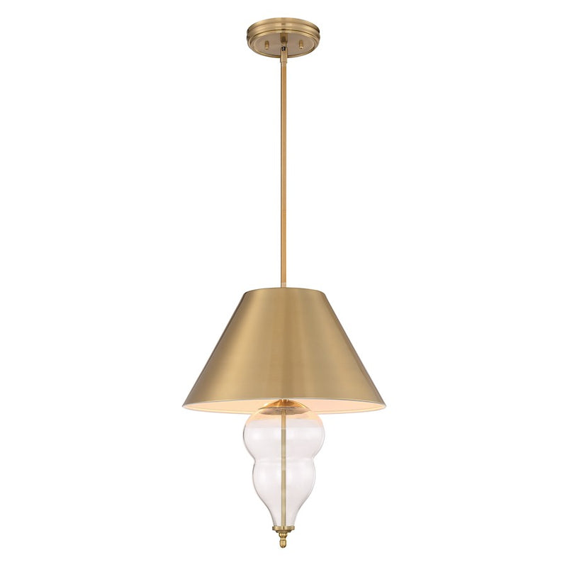 Craftmade 3 Light Pendant Satin Brass