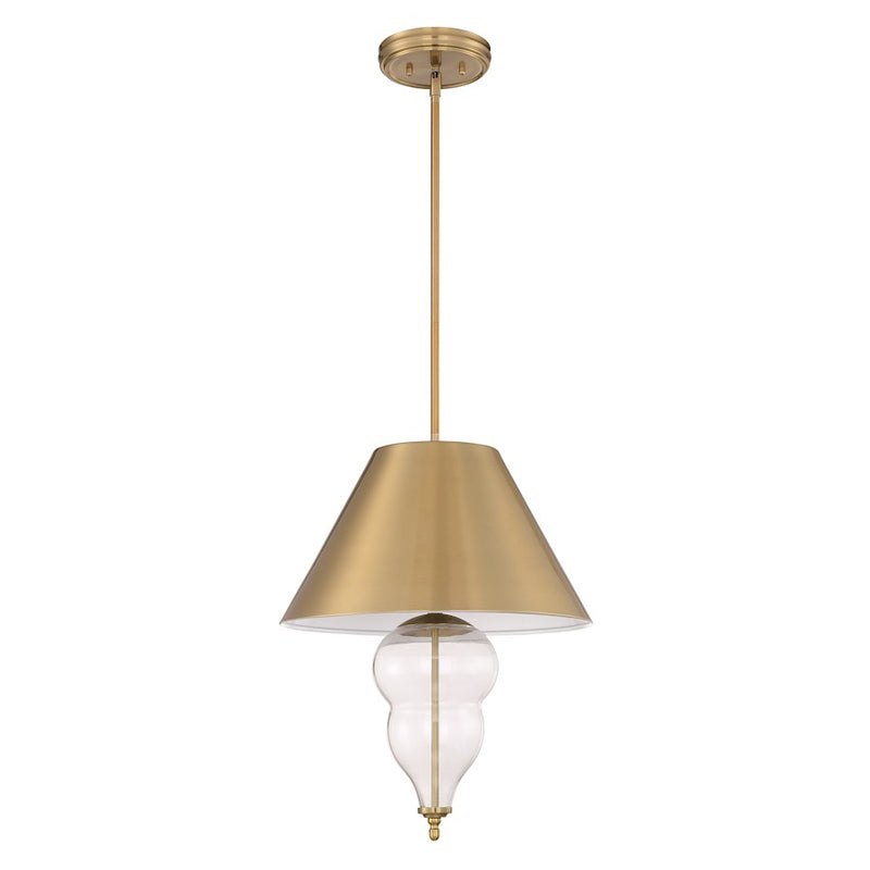 Craftmade 3 Light Pendant Satin Brass