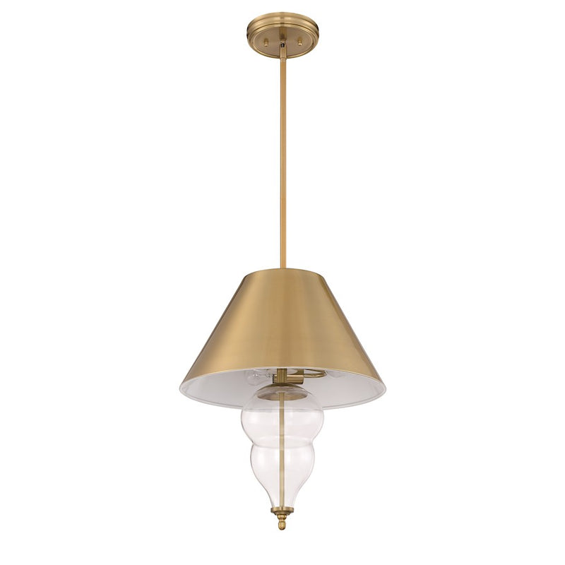 Craftmade 3 Light Pendant Satin Brass