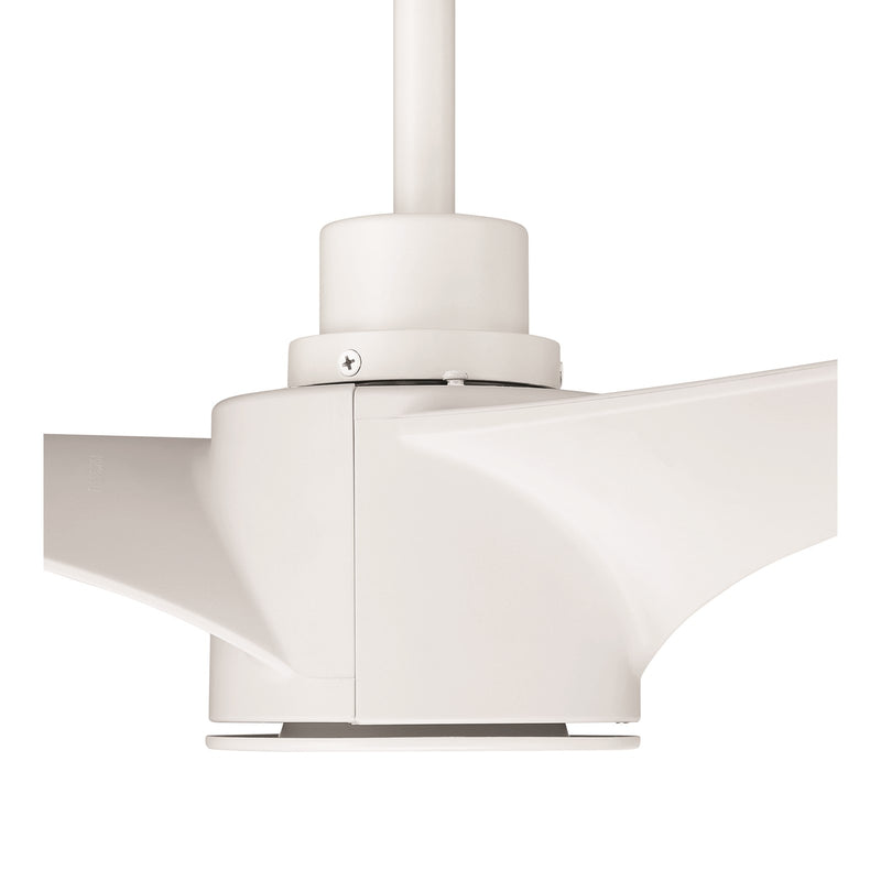 Craftmade Phoebe 52" 3-Blade Ceiling Fan Light, White/Frost White