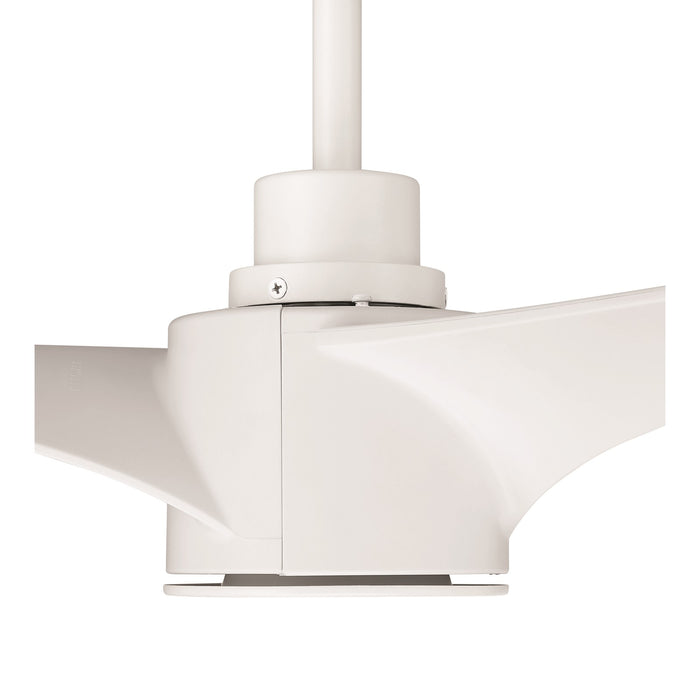 Craftmade Phoebe 52" 3-Blade Ceiling Fan Light, White/Frost White