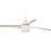 Craftmade Phoebe 52" 3-Blade Ceiling Fan Light, White/Frost White